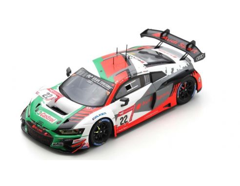 SPARK MODEL SG842 AUDI R8 GT3 N.22 4th 24 H NURBURGRING 2022 HAASE-MULLER-RAST-NIEDER.1:43 Modellino