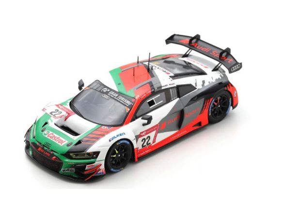 SPARK MODEL SG842 AUDI R8 GT3 N.22 4th 24 H NURBURGRING 2022 HAASE-MULLER-RAST-NIEDER.1:43 Modellino