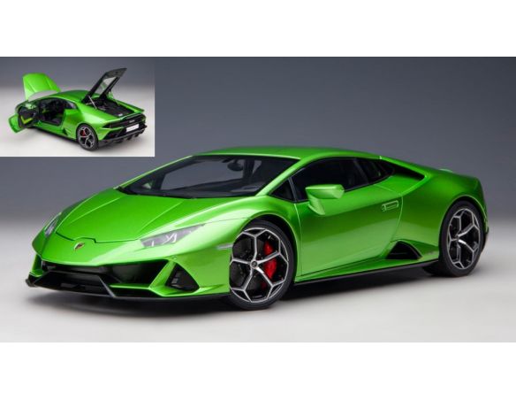 AUTOART AA79215 LAMBORGHINI HURACAN EVO 2019 GREEN MET. 1:18 Modellino