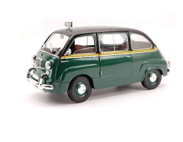 Miniminiera T74311 FIAT 600 MULTIPLA TAXI ROMA 1/18 Modellino