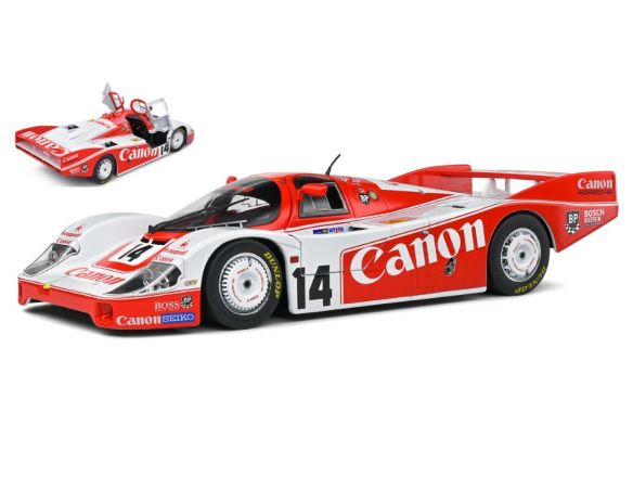 SOLIDO SL1805506 PORSCHE 956 TURBO N.14 24h LE MANS 1983 J.PALMER/R.LLOYD 1:18 Modellino