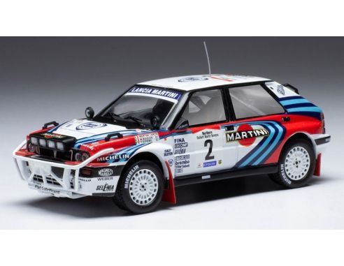 IXO MODEL RAC425A LANCIA DELTA INTEGRALE 16V N.2 SAFARI RALLY 1990 BIASION/SIVIERO 1:43 Modellino