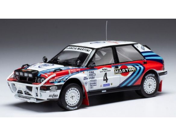 IXO MODEL RAC425B LANCIA DELTA INTEGRALE 16V N.4 SAFARI RALLY 1990 FIORIO/PIROLLO 1:43 Modellino