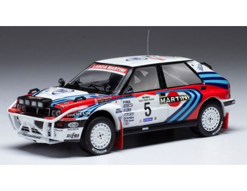 IXO MODEL RAC425C LANCIA DELTA INTEGRALE 16V N.5 SAFARI RALLY 1990 KANKKUNEN/PIRONEN 1:43 Modellino