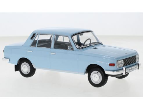 WHITEBOX WB124159 WARTBURG 353 1967 LIGHT BLUE 1:24 Modellino