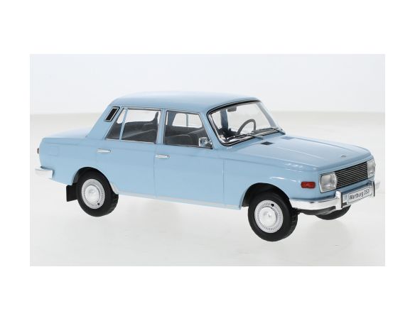 WHITEBOX WB124159 WARTBURG 353 1967 LIGHT BLUE 1:24 Modellino