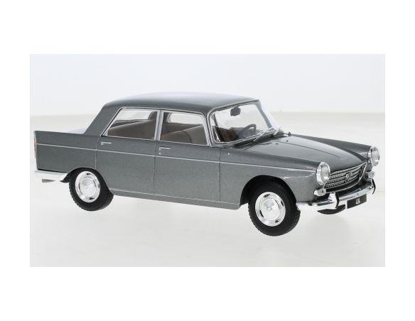 WHITEBOX WB124160 PEUGEOT 404 1960 MET.GREY 1:24 Modellino