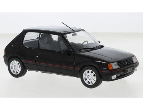 WHITEBOX WB124161 PEUGEOT 205 GTI 1988 BLACK 1:24 Modellino