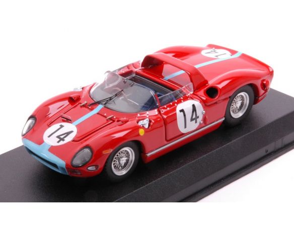 ART MODEL AM0200-2 FERRARI 330 P N.14 2nd LM 1964 HILL-BONNIER 1:43 Modellino