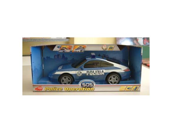 PRODUTTORI VARI SB0811 AUTO POLIZIA/CARABINIERI LUCE/SUONO cm 24 Modellino