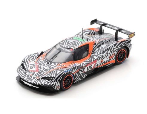 SPARK MODEL SG765 KTM X-BOW GTX N.115 24 H NURBURGRING 2021 BREUER-HAMMEL-HEINEMANN-SCHMID Modellino