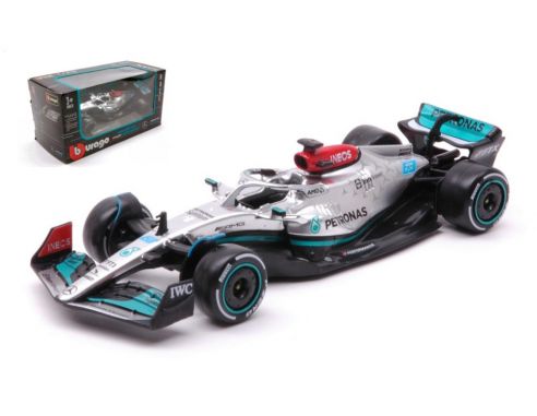 BBURAGO BU38065R MERCEDES F1 W13E N.63 2022 GEORGE RUSSELL 1:43 Modellino
