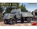 MINIART MIN39006 BRITISH B-TYPE ARMOURED LORRY KIT 1:35 Modellino