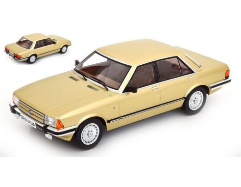 MODELCARGROUP MCG18402 FORD GRANADA MKII GHIA MET.BEIGE 1:18 Modellino