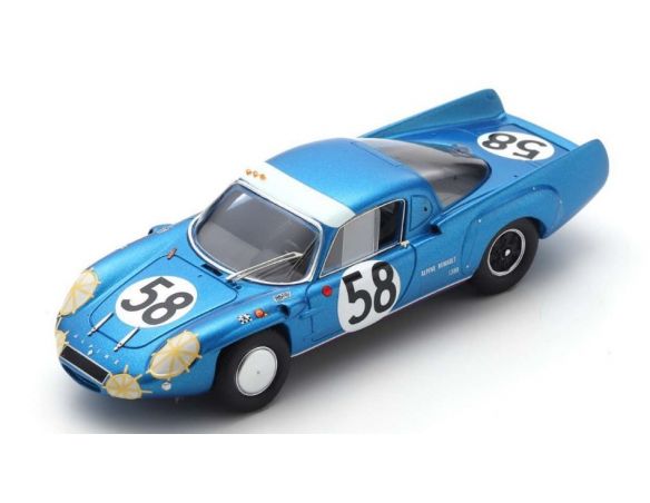 SPARK MODEL S5692 ALPINE A210 N.58 LM 1967 P.VIDAL-L.CELLA 1:43 Modellino