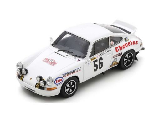 SPARK MODEL S6630 PORSCHE 911 CARRERA RS N.56 7th RALLY MONTE CARLO 1975 ROUGET-CHONEZ 1:4 Modellino