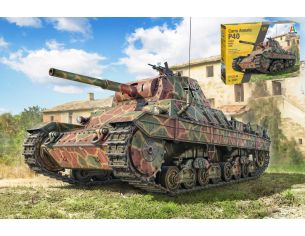 ITALERI IT6599 CARRO ARMATO PESANTE P40 ANSALDO 1943-44 KIT 1:35 Modellino