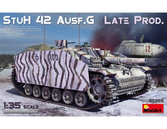 MINIART MIN35355 STUH 42 AUSF.G LATE PROD. KIT 1:35 Modellino