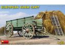 MINIART MIN35642 EUROPEAN FARM CART  KIT 1:35 Modellino