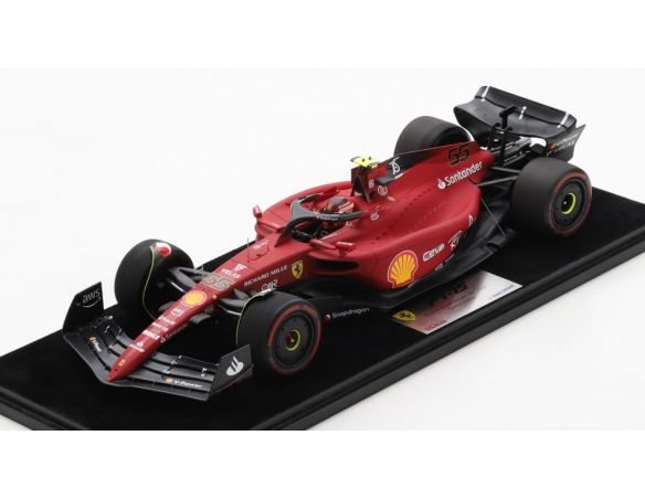 LOOKSMART LS18F1043 FERRARI F1-75 N.55 WINN.GREAT BRITAIN GP 2022 CARLOS SAINZ JR. 1:18 Modellino