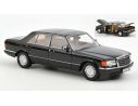 NOREV NV183793 MERCEDES 560 SEL 1989 BLACK METALLIC 1:18 Modellino