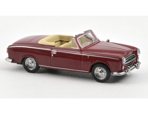 NOREV NV474343 PEUGEOT 403 CABRIOLET 1957 RED 1:87 Modellino