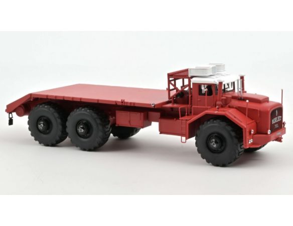 NOREV NV690039 BERLIET T100 N.1 1960 RED WITHOUT SIDE PANELS 1:43 Modellino