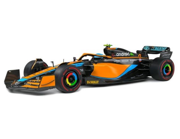 SOLIDO SL1809102 MCLAREN MCL36 N.4 3rd EMILIA ROMAGNA GP 2022 L.NORRIS 1:18 Modellino