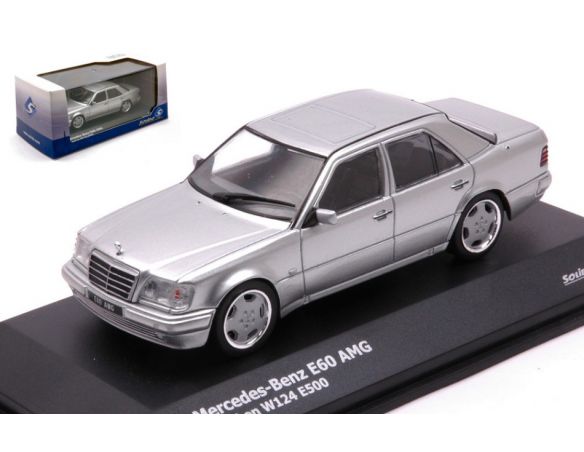 SOLIDO SL4313202 MERCEDES (W124) E60 AMG 1994 SILVER 1:43 Modellino