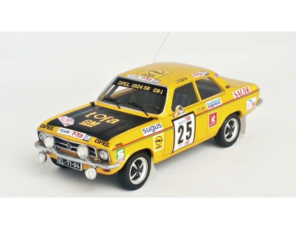 TROFEU TFDSN89 OPEL ASCONA 7th TAP RALLY 1973 MEQUEPE/AMARAL 1:43 Modellino