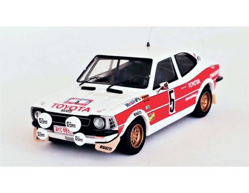TROFEU TFRRDE41 TOYOTA COROLLA LEVIN 1st BALTIC RALLY 1977 WARMOBOLD/TODT 1:43 Modellino