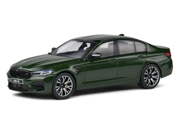 SOLIDO SL4312701 BMW 5 SERIES M5 (F90) V8 BITURBO 2021 GREEN 1:43 Modellino