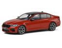 SOLIDO SL4312702 BMW 5 SERIES M5 (F90) V8 BITURBO 2021 RED 1:43 Modellino