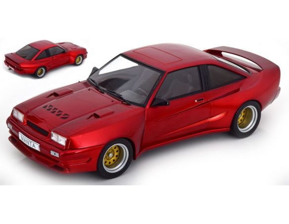 MODELCARGROUP MCG18424 OPEL MANTA B MATTIG 1991 DARK MET.RED 1:18 Modellino