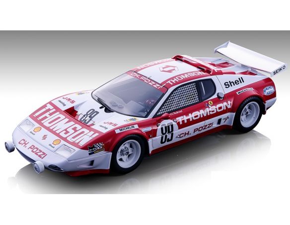 TECNOMODEL TMD18248B FERRARI 512 BB N.89 THOMSON/POZZI LE MANS 1978 LENA-LAFOSSE 1:18 Modellino