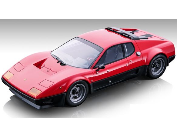 TECNOMODEL TMD18248E FERRARI 512 BB CORSA CLIENTI 1978 ROSSO CORSA 1:18 Modellino
