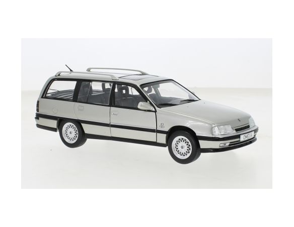 WHITEBOX WB124165 OPEL OMEGA A2 CARAVAN 1990 MET.GREY 1:24 Modellino