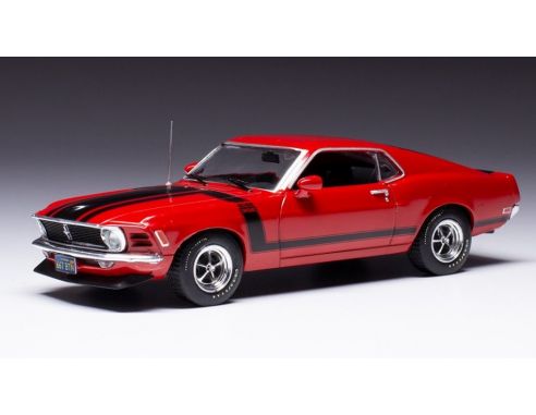 IXO MODEL CLC476 FORD MUSTANG BOSS 302 RED 1970 1:43 Modellino