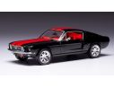 IXO MODEL CLC478 FORD MUSTANG FASTBACK 1967 BLACK/RED 1:43 Modellino
