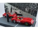 ART MODEL AM0445P FERRARI 315 S N.535 TARUFFI + N.532 VON TRIPS MM 1957 WINNER + 2nd.1:43 Modellino