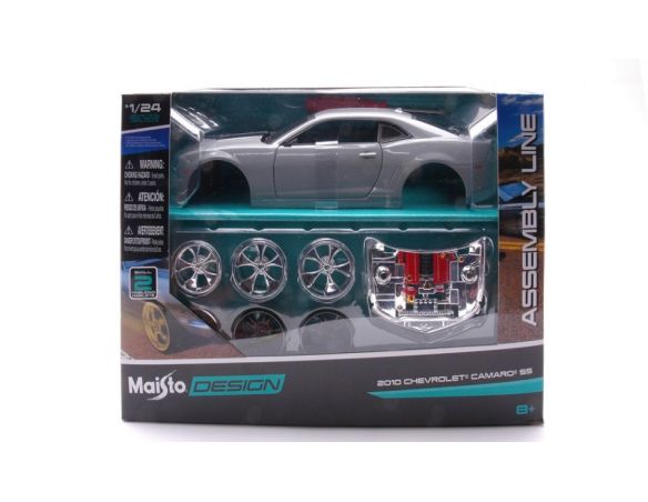 MAISTO MI39361G CHEVROLET CAMARO SS 2010 GREY KIT 1:24 Modellino