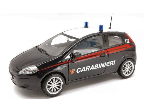 Mondo Motors MM50083 FIAT GRANDE PUNTO CARABINIERI 1:18 Modellino