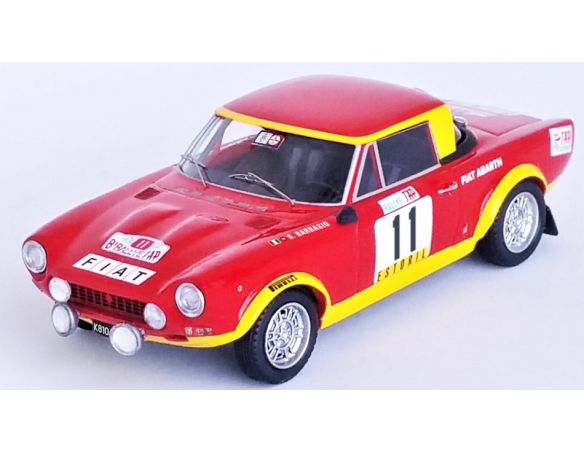 TROFEU TFDSN95 FIAT 124 ABARTH RALLY N.11 TAP RALLY 1974 BARBAZIO/SODANO 1:43 Modellino