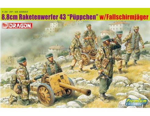 DRAGON D6528 RAKETENWERFER 8,8 cm KIT 1:35 Modellino