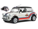 SOLIDO SL1800610 MINI COOPER SPORT MARTINI EVOCATION 1998 WHITE  1:18 Modellino