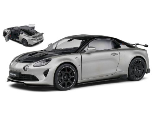 SOLIDO SL1801621 ALPINE A110 RADICALE 2023 SILVER 1:18 Modellino