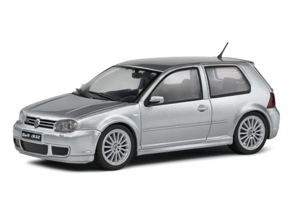 SOLIDO SL4313602 VW GOLF IV R32 2003 SILVER 1:43 Modellino