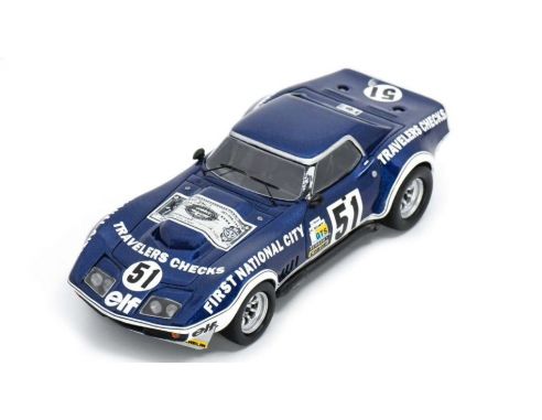SPARK MODEL S2432 CHEVROLET CORVETTE C3 N.51 18th LM 1974 H.GREDER-M-C.BEAUMONT 1:43 Modellino