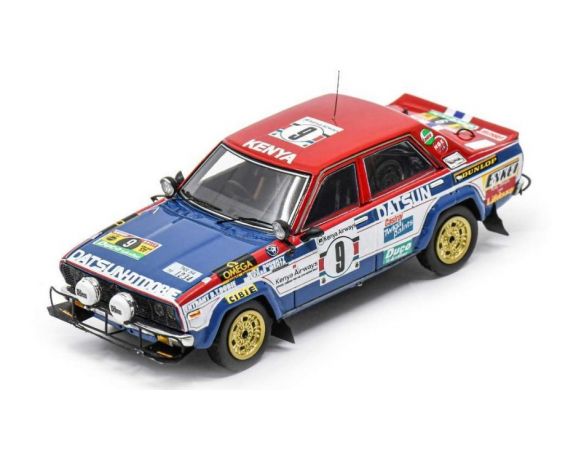 SPARK MODEL S7766 DATSUN 160J GT N.9 WINNER EAST AFRICAN SAFARI 1979 S.MEHTA-DOUGHTY 1:43 Modellino