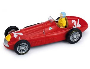 BRUMM BM0036CH ALFA ROMEO J.M.FANGIO 1950 N.34 WORLD CHAMPION C/PILOTA 1:43 Modellino